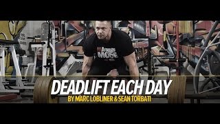 Deadlift Every Day Workout Program  Tiger Fitness [upl. by Suryt]