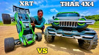 RC Traxxas XRT Vs RC Xmaxx Vs RC Thar Car Unboxing amp Fight  Chatpat toy tv [upl. by Adev]