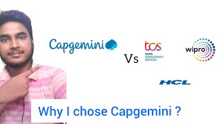 Why I chose Capgemini   tcs vs capgemini  hcl vs capgemini  wipro vs capgemini [upl. by Hildagarde575]