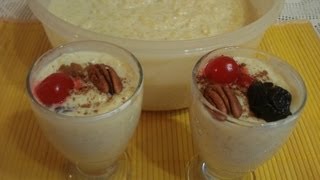 Receta Arroz con Leche y Rompope [upl. by Ailegna178]