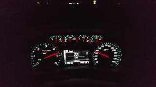 2015 Silverado 2500HD 60L gas V8 0 to 70mph while towing a 2400lb trailer [upl. by Clo816]