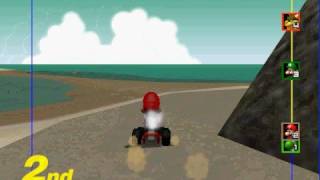 Mario Kart 64  Koopa Troopa Beach [upl. by Mogerly]