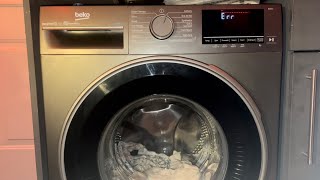 Beko washing machine  Huge issue not completing cycle [upl. by Aremahs28]