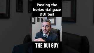 The Horizontal Gaze Nystagmus Sobriety Test [upl. by Gwynne]