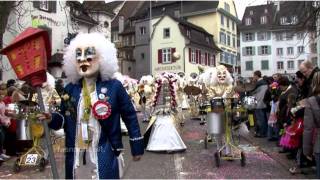 Latärnäschränzer FasnachtClip «We Werent Born To Follow» Umzug Liestal 2011 [upl. by Noxid]