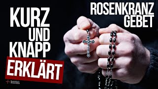 Wie betet man den Rosenkranz Eine kurze Anleitung [upl. by Sredna538]