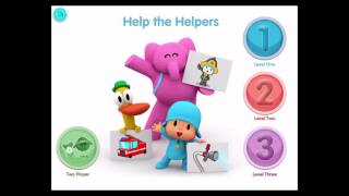 Pocoyo Playset Community Helpers Full Gameplay [upl. by Saundra]