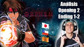 Reaction Orphen Opening 2 Ending 1 2 in 3 versions [upl. by Melentha]