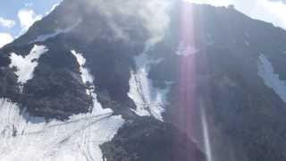 Rockfall in GRAND COULOIR  Rolling Stones  MONT BLANC [upl. by Isle]