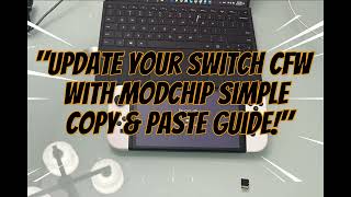 How to Update Custom Firmware on Nintendo Switch with Modchip  Easy StepbyStep Guide [upl. by Iren35]