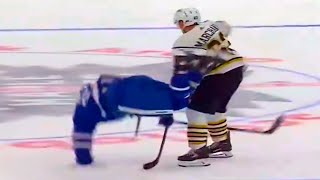 Brad Marchand Tyler Bertuzzi Scrum Fight  Maple Leafs vs Bruins  2024 NHL Playoffs Highlights [upl. by Leonsis]