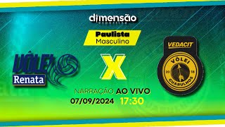 Paulista de Vôlei Masculino 2024  Campinas x Guarulhos [upl. by Borchers]