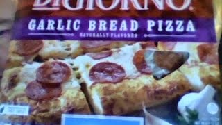 DiGiorno pepperoni garlic bread pizza [upl. by Esimorp]