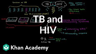 TB and HIV  Infectious diseases  NCLEXRN  Khan Academy [upl. by Pavlov]