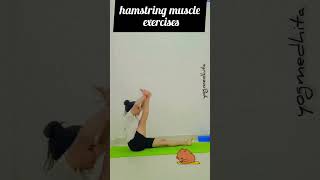 hamstring muscle exercisesytsorts yoga trending viralsortsyogmedhita [upl. by Gabriella174]