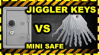 15 Jiggler Keys VS Mini Safe [upl. by Ynattib]