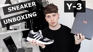 Y3 Pure Boost ZG Knit Sneaker Unboxing  Adidas  Gallucks [upl. by Nalahs]