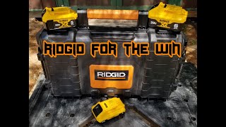 Ridgid Pro Organizer  Battery Storage Edition [upl. by Nedia440]