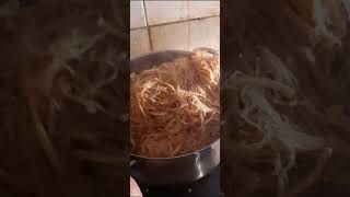 Pancit Bihon With Caton Recipe shorts asmr [upl. by Yenruoj]