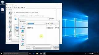 How To Install a Windows 10 Driver using an INF File [upl. by Aisital]