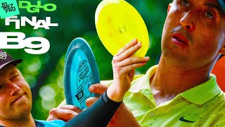 2022 Discrafts Great Lakes Open  FINALB9  Lizotte McBeth Heimburg Ellis  Jomez Disc Golf [upl. by Krug]