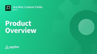 About Jira Misc Custom Fields JMCF [upl. by Cedric]