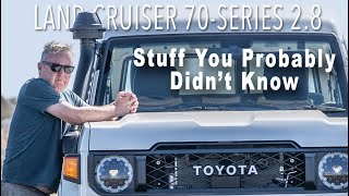 FIRST IMPRESSIONS And Stuff You Probably Didnt Know New 70Series Land Cruiser 4xoverland [upl. by Yreva362]