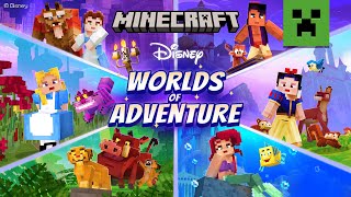 Minecraft x Disney Worlds of Adventure DLC [upl. by Yruama]