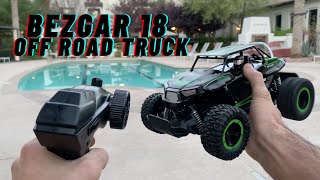 BEZGAR 18 4X4 114 Scale Off Road Truck Unbox and Test [upl. by Aztiram]