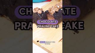 Resep Chocolate Praline Cake 🤩 tipsbaking belajarbaking buatkue cookies cake membuatkue [upl. by Shiekh885]