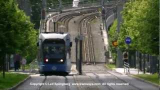 SL Tram Tvärbanan Luma Stockholm [upl. by Nnail]