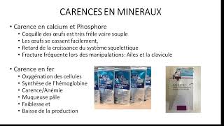 16 CARENCE EN VITAMINES ET MINERAUX [upl. by Htrow]