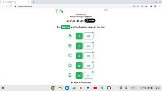 Daily Turing Machine Puzzle on 15 Oct 2024  Puzzle Id B5RJGO turingmachine gameschooling [upl. by Luar]