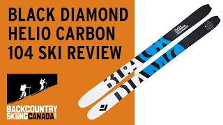 Black Diamond Helio Carbon 104 Skis [upl. by Marcelle]