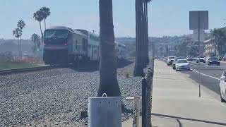 Metrolink NB in Capistrano Beach 71624 [upl. by Tiffie]