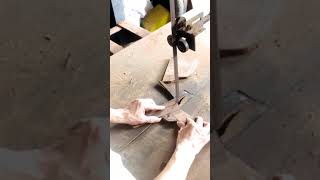 How toMove the wood panel with the serrated blade to remove excess easily shorts [upl. by Eitisahc]