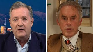 Piers Morgan vs Jordan Peterson On IsraelHamas War US and UK Elections And Golden Globes [upl. by Essilem]