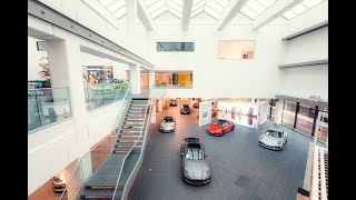 Porsche Centrum Rotterdam De nieuwe werkplaats en showroom [upl. by Kucik]