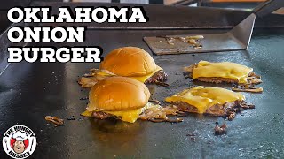 How to Make Oklahoma Onion Burgers on the Blackstone Griddle [upl. by Sussman]