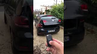 Ouverture coffre automatique golf 6 [upl. by Hector]