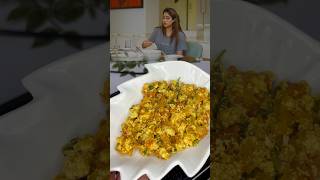 Janhvi Kapoor’s favourite Paneer bhurji janhvikapoor celebrityrecipe paneerbhurji healthyrecipes [upl. by Sapowith566]