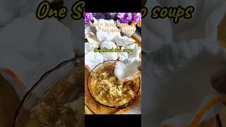 Can One Stock Make TWO Delicious Soups 😉😀😋soups shorts [upl. by Akihsal]