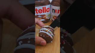 Nutella cake balls shortvideo [upl. by Narod229]