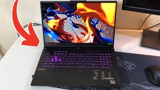 ASUS TUF F17 Gaming Laptop Review [upl. by Ecnadnac241]