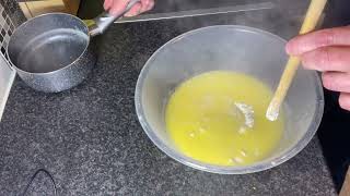 Homemade Hot Water Crust Pastry using a plugin hob [upl. by Oiraved]