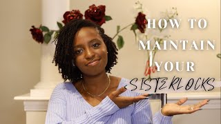 How To Maintain Your Sisterlocks [upl. by Sioled]