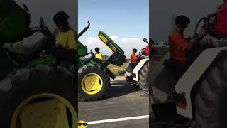 Tractor tochen jondeer amp mahindra monster tair [upl. by Nnyloj]