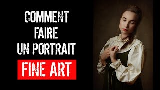 Comment faire un portrait Fine Art [upl. by Erhard91]