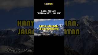 SHORT LAGU quotHANYA SATU JALANquot karaoke karaokerohani music [upl. by Sivi]