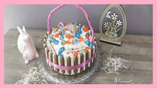 Comment Faire Un Gâteau de Pâques  Easter Basket [upl. by Haras]